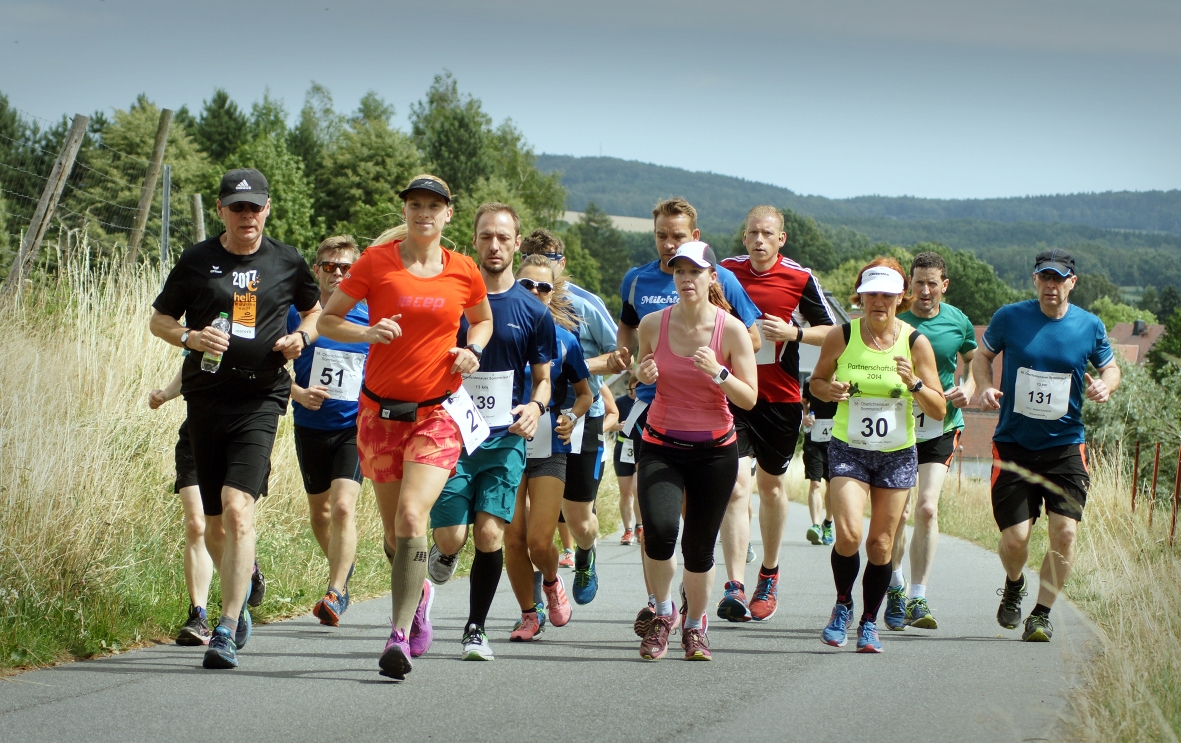 13-km-Lauf; Fots: Uwe Zabell